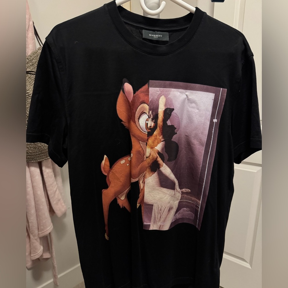 Givenchy Black Graphic Tee